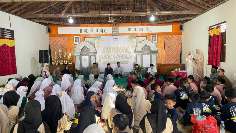 Inilah Suasana kemeriahan acara Syawalan AMM Piyaman dan pembagian hadiah Festival Ramadan #3 bersama santri dan remaja se-Kalurahan Piyamanan