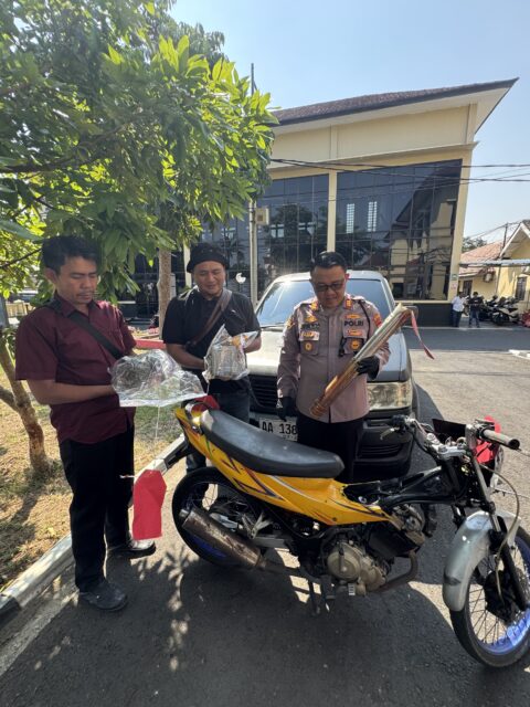 Spesialis Pencuri Pompa Air Sumur Bor Diringkus Polsek Karangmojo, Beraksi di Belasan Lokasi