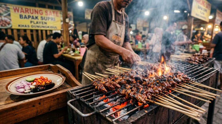 Sate Pak No Playen Kuliner Khas Gunungkidul