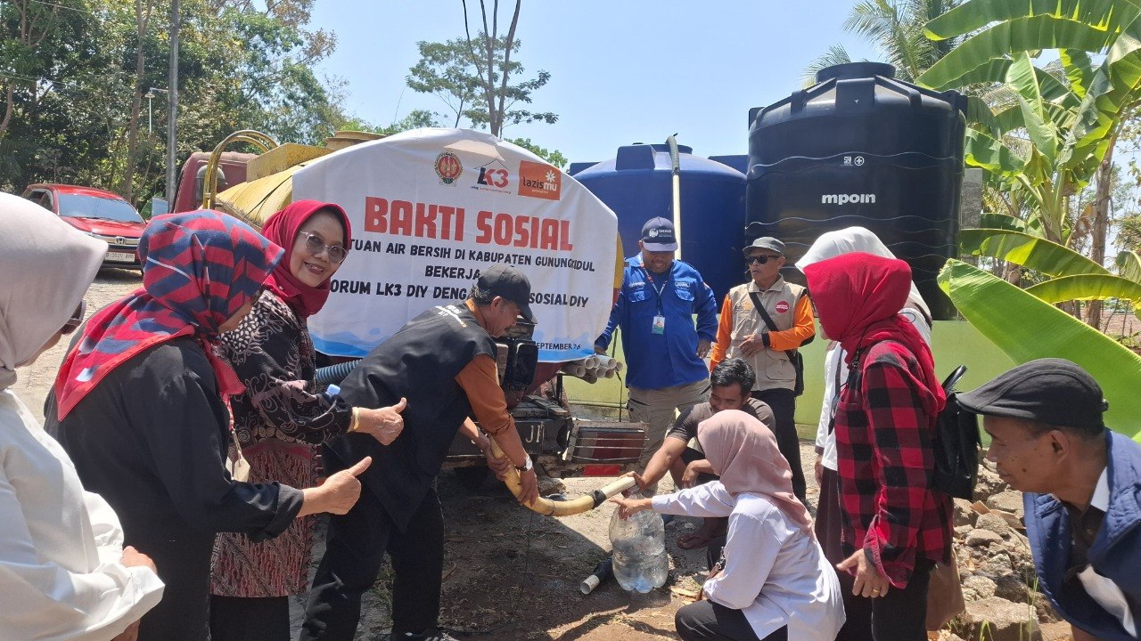 Satgas Kekeringan Terus Bergerak Salurkan Air Bersih Hingga Pelosok Gunungkidul - foto pendukung-2
