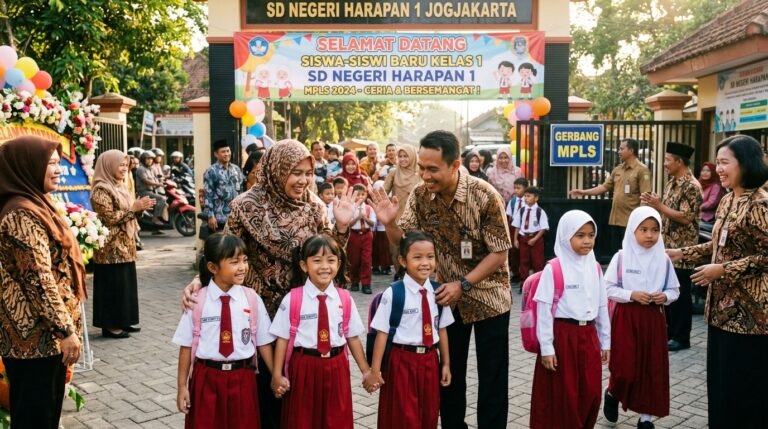 Serunya Hari Pertama Mpls Di Sekolah