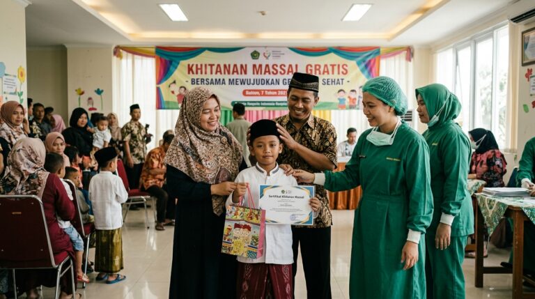 Sunat Nyaman Menyenangkan Bersama Baznas Di Pku Wonosari